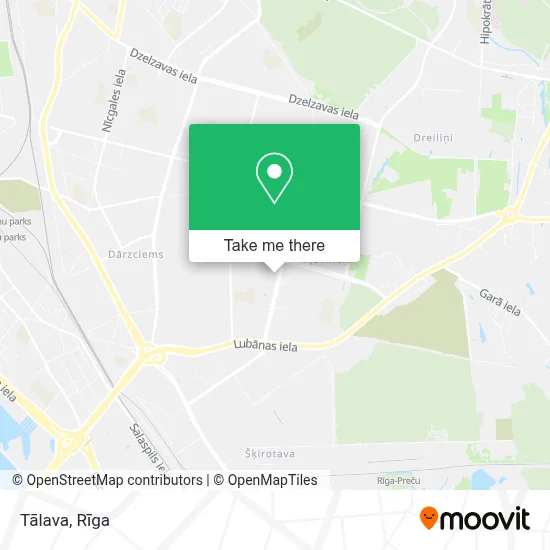 Tālava map