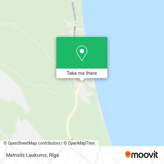 Melnsils Laukums map