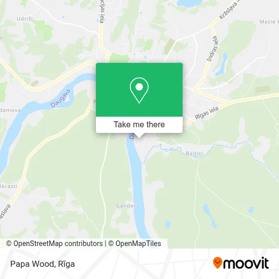 Papa Wood map