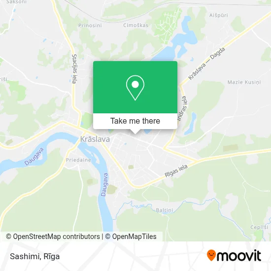 Sashimi map