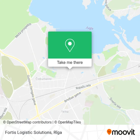 Fortis Logistic Solutions map
