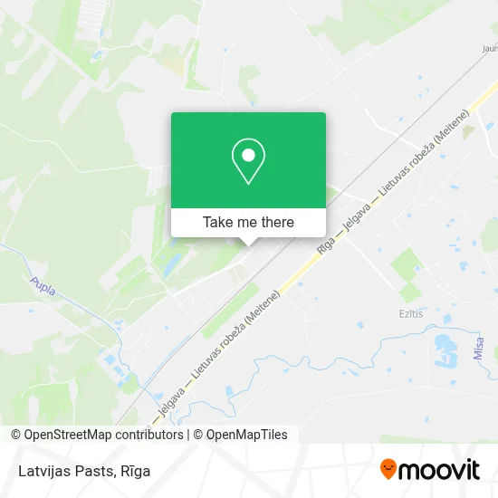 Latvijas Pasts map