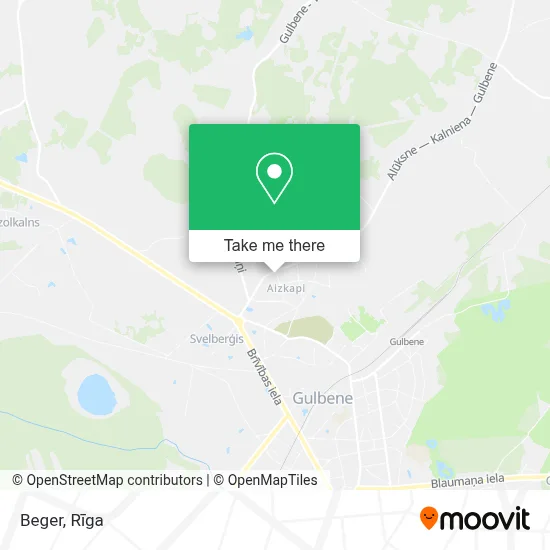 Beger map