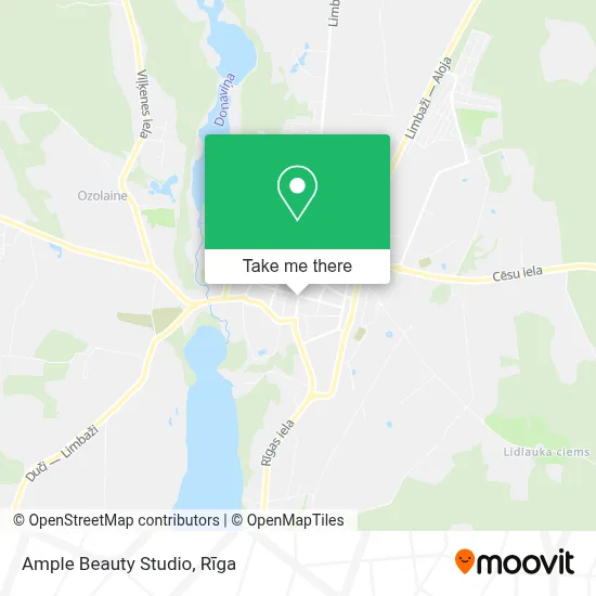 Ample Beauty Studio map