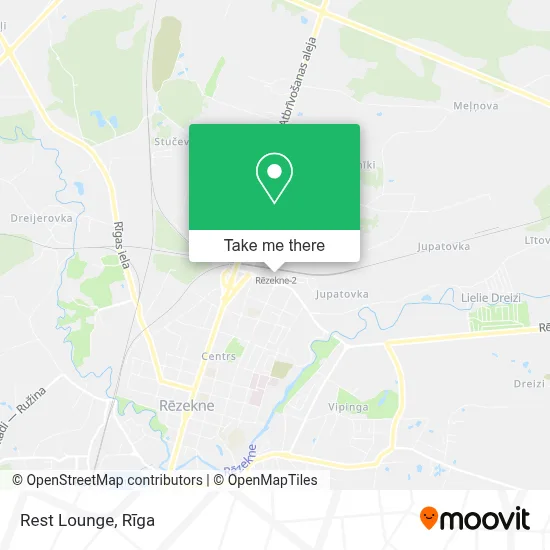 Rest Lounge map