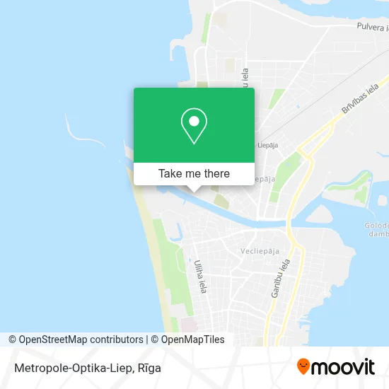 Metropole-Optika-Liep map
