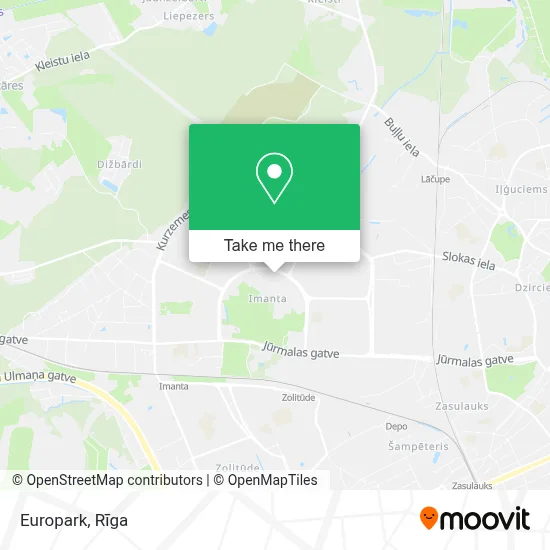 Europark map
