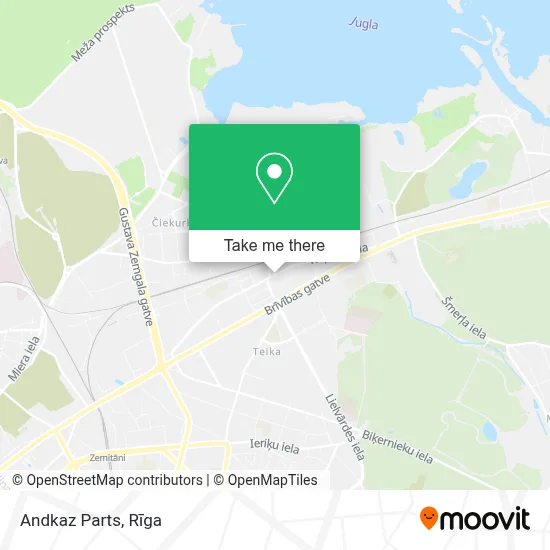 Andkaz Parts map