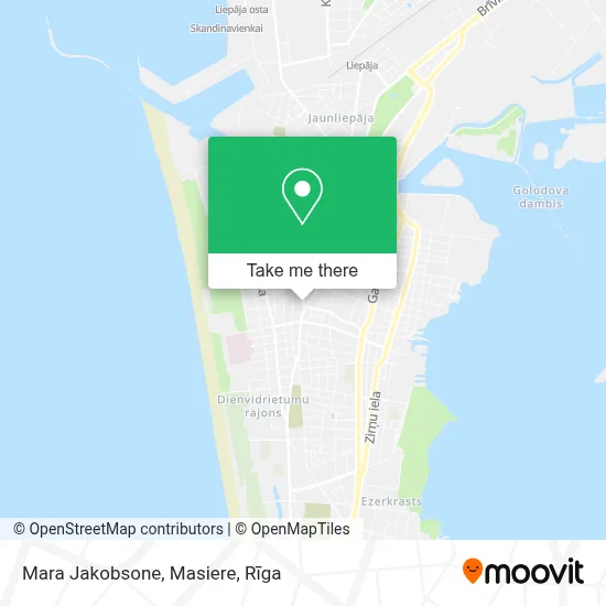 Mara Jakobsone, Masiere map