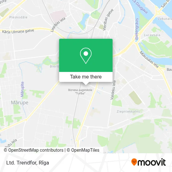 Ltd. Trendfor map