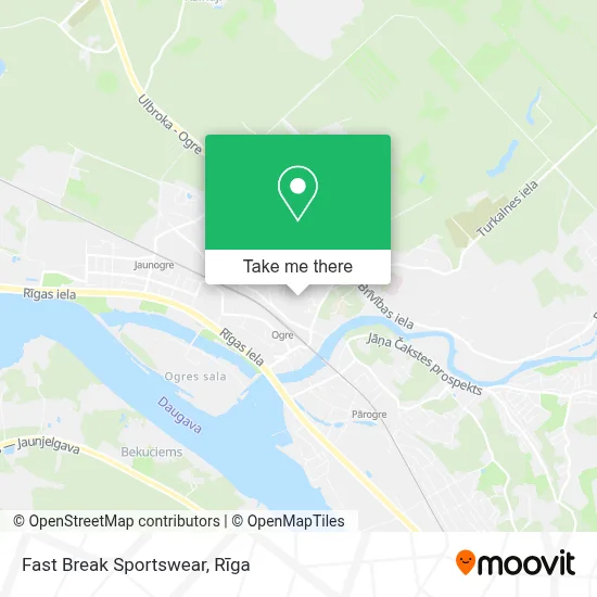 Fast Break Sportswear map