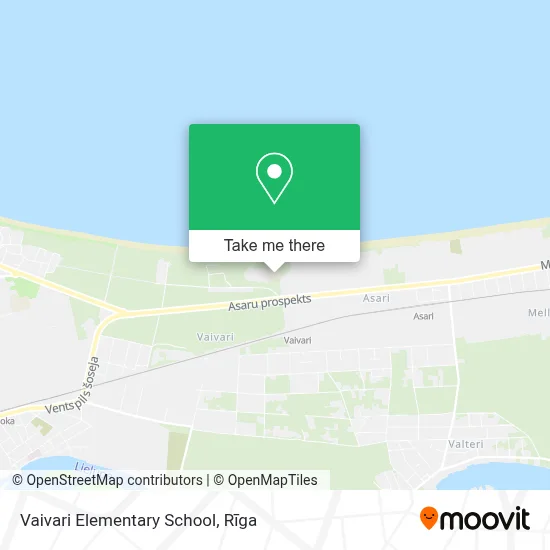 Vaivari Elementary School map