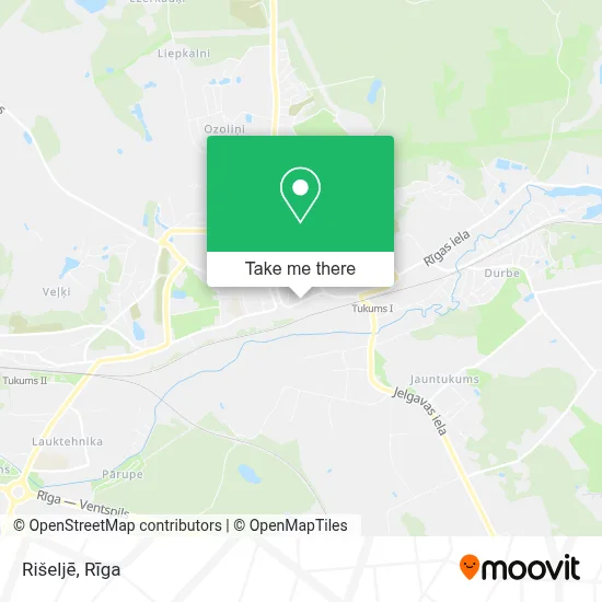 Rišeljē map