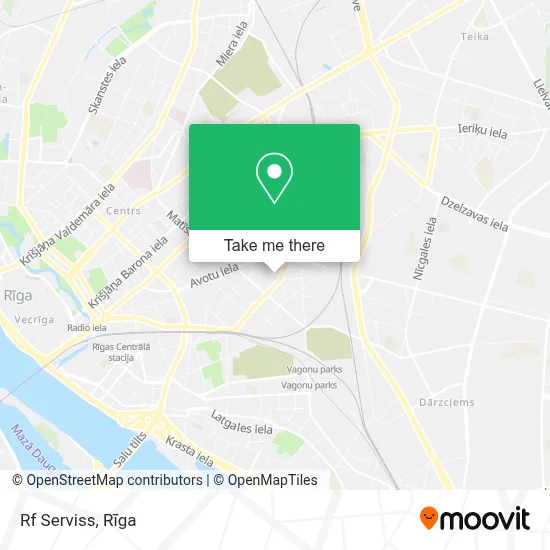 Rf Serviss map