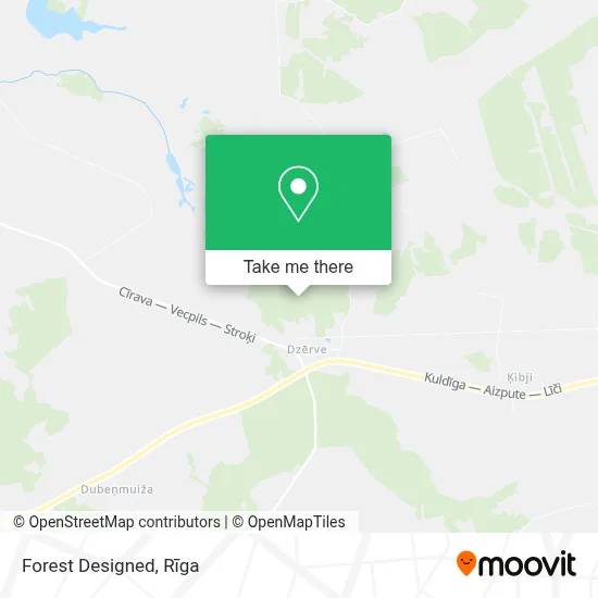 Forest Designed map