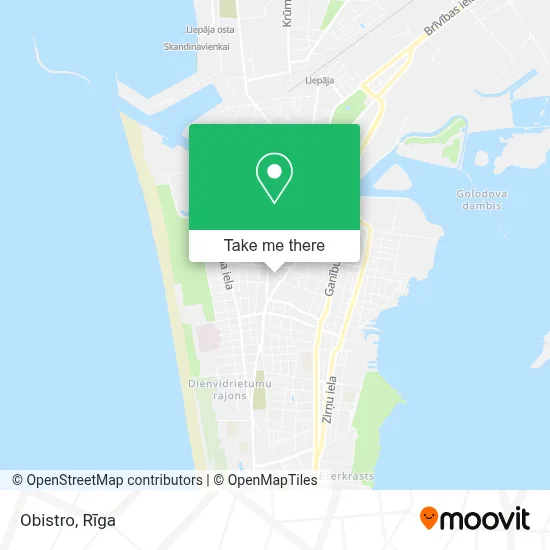 Obistro map