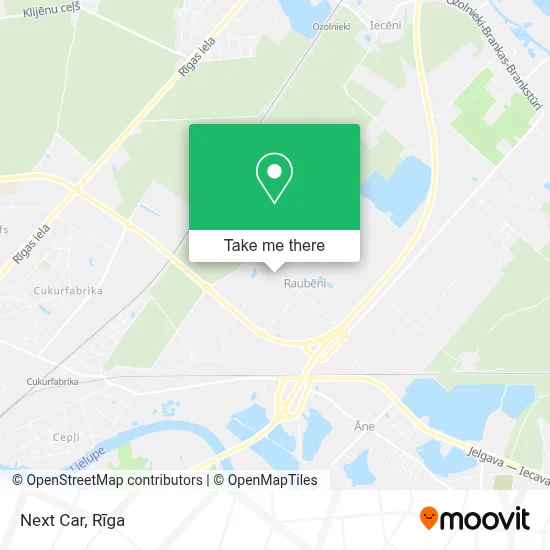 Next Car map