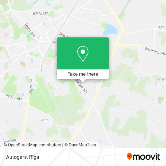 Autogars map