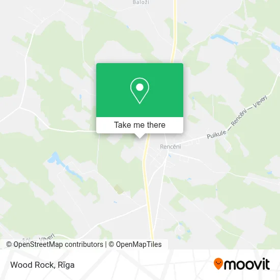 Wood Rock map