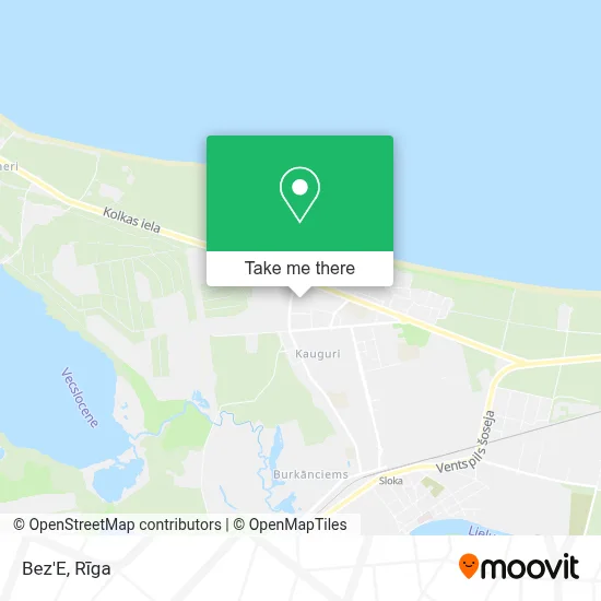 Bez'E map