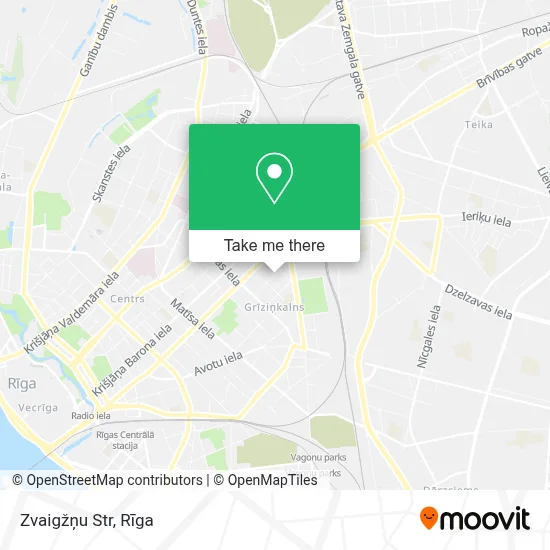 Zvaigžņu Str map
