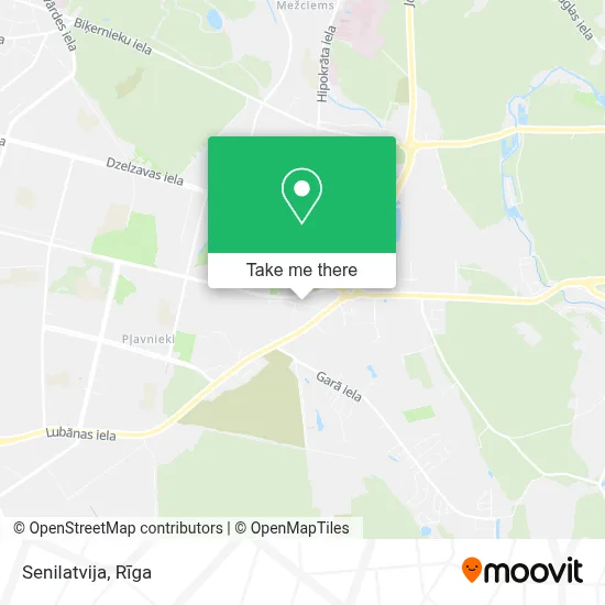 Senilatvija map