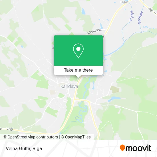 Velna Gulta map