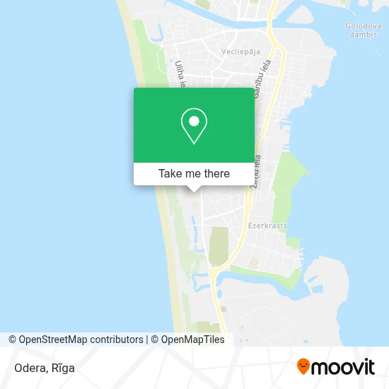 Odera map
