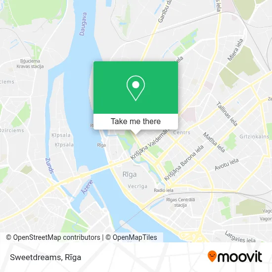 Sweetdreams map