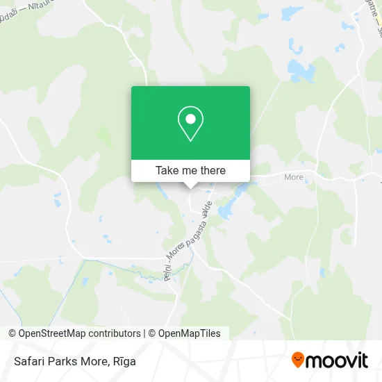 Safari Parks More map