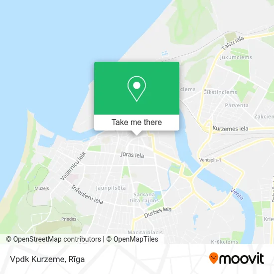 Vpdk Kurzeme map