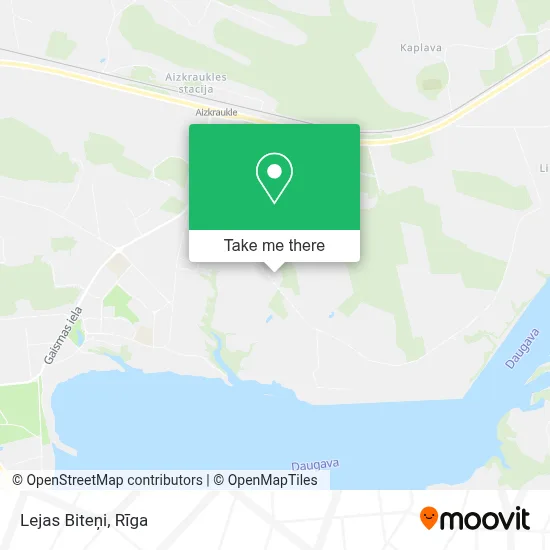 Lejas Biteņi map