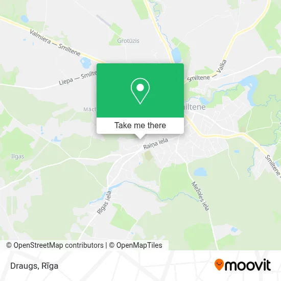 Draugs map