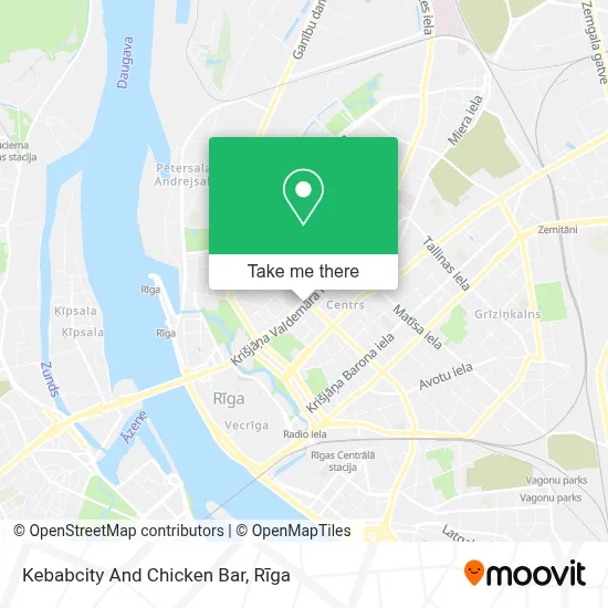 Kebabcity And Chicken Bar map