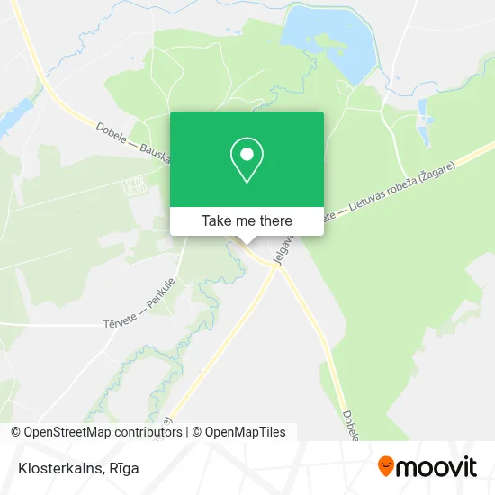 Klosterkalns map