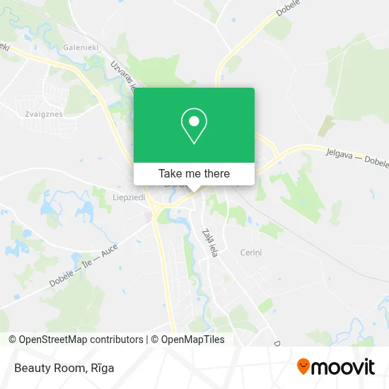 Beautyroom map
