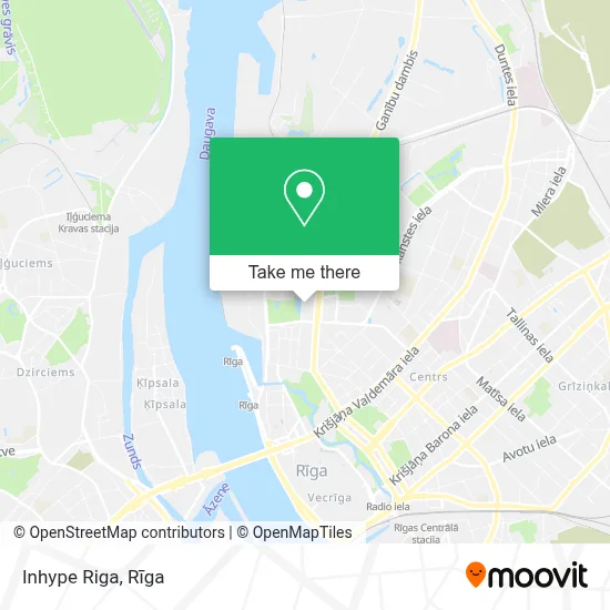 Inhype Riga map