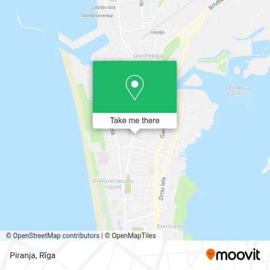 Piranja map