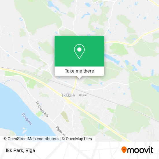 Iks Park map