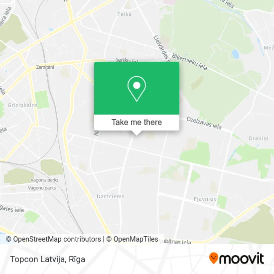 Topcon Latvija map