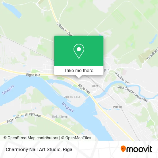 Charmony Nail Art Studio map