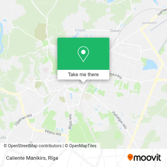 Caliente Manikirs map