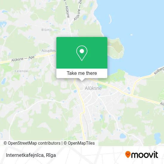 Internetkafejnīca map