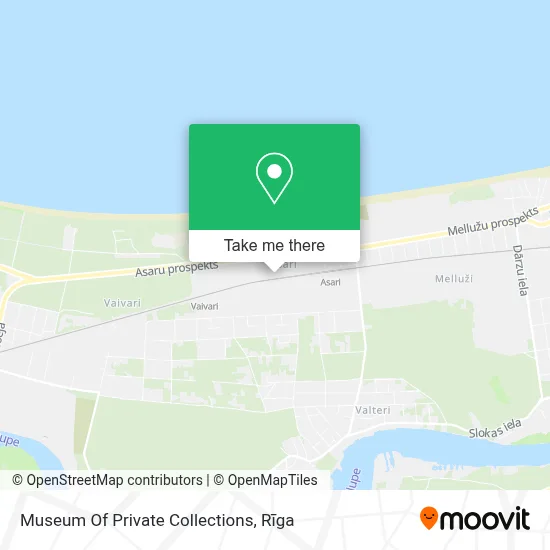 Museum Of Private Collections map