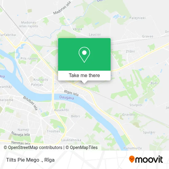 Tilts Pie Mego . map