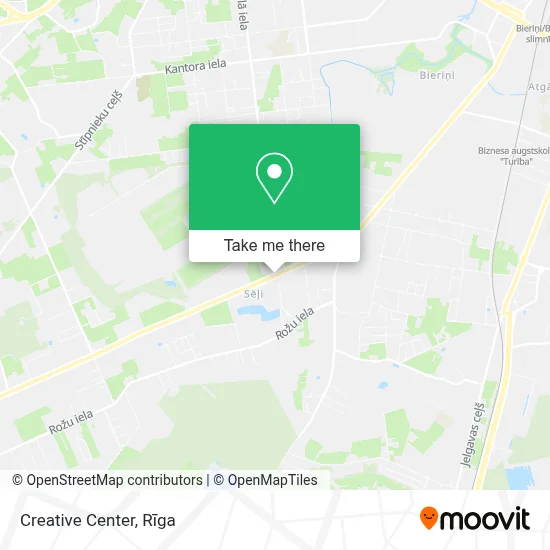 Creative Center map
