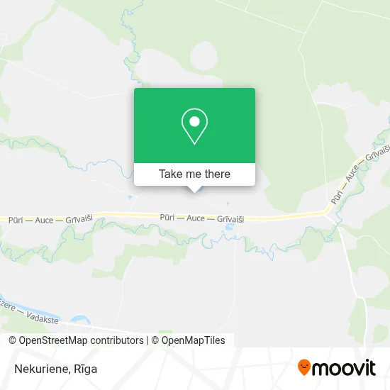 Nekuriene map