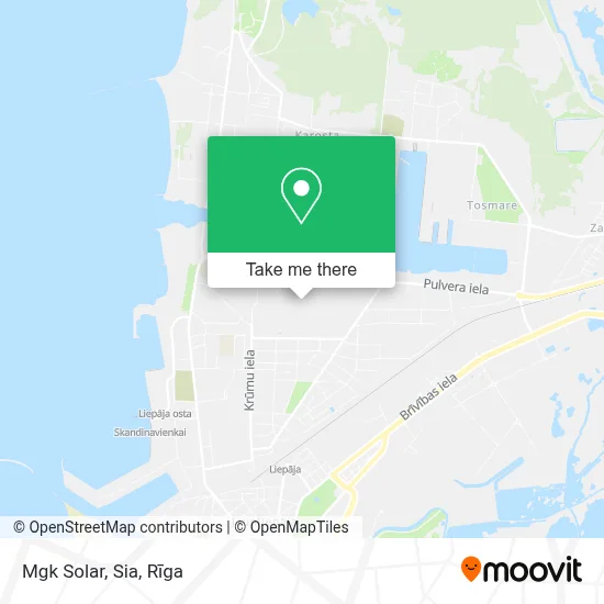 Mgk Solar, Sia map