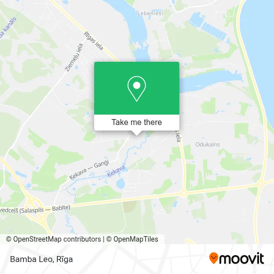 Bamba Leo map
