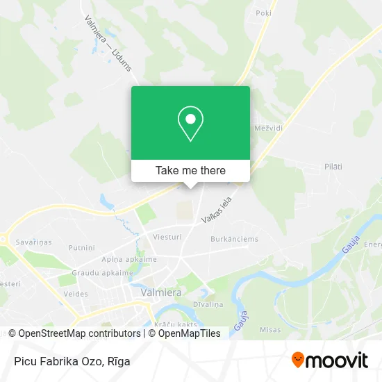 Picu Fabrika Ozo map